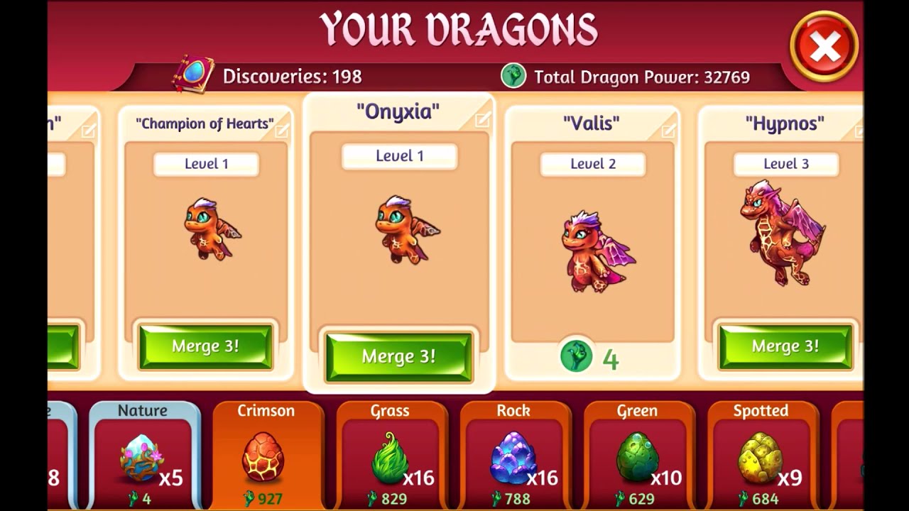 Merge Dragons - Doubling My Rewards & MORE Tier 2 Crimson Dragons - YouTube