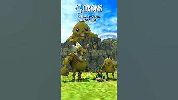 Thumbnail of Characters Sizes in Zelda Ocarina Of Time ! #zelda #shorts #nostalgia