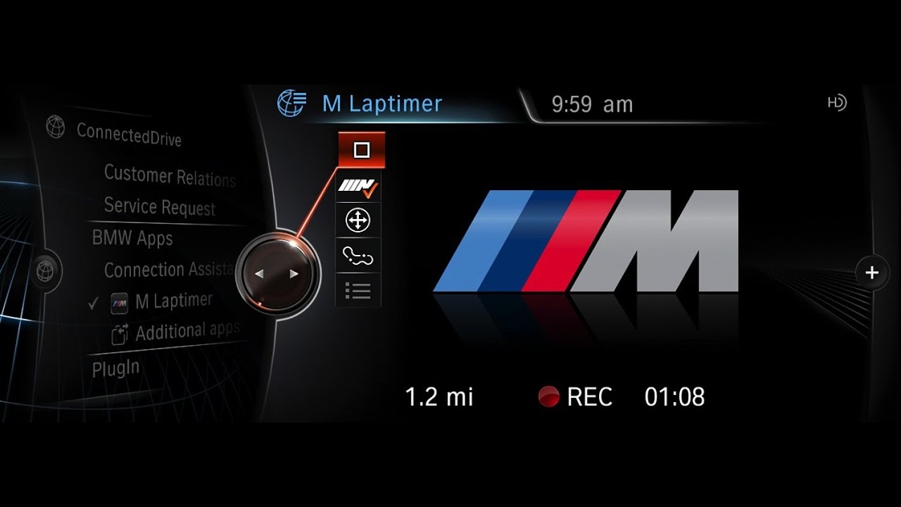 THE BEST BMW iPHONE/iDRIVE APP - 'M Laptimer'