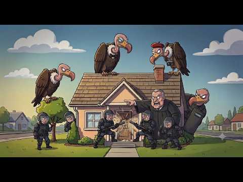Elderly women, evictions, and vultures.