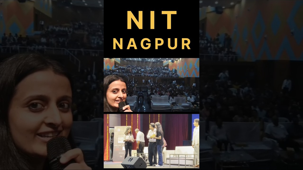 Speaker at NIT NAGPUR 🔥@nehamamsarmy