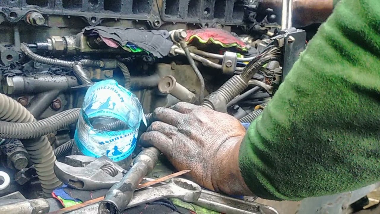 6m60 intake manifold cleaning YouTube