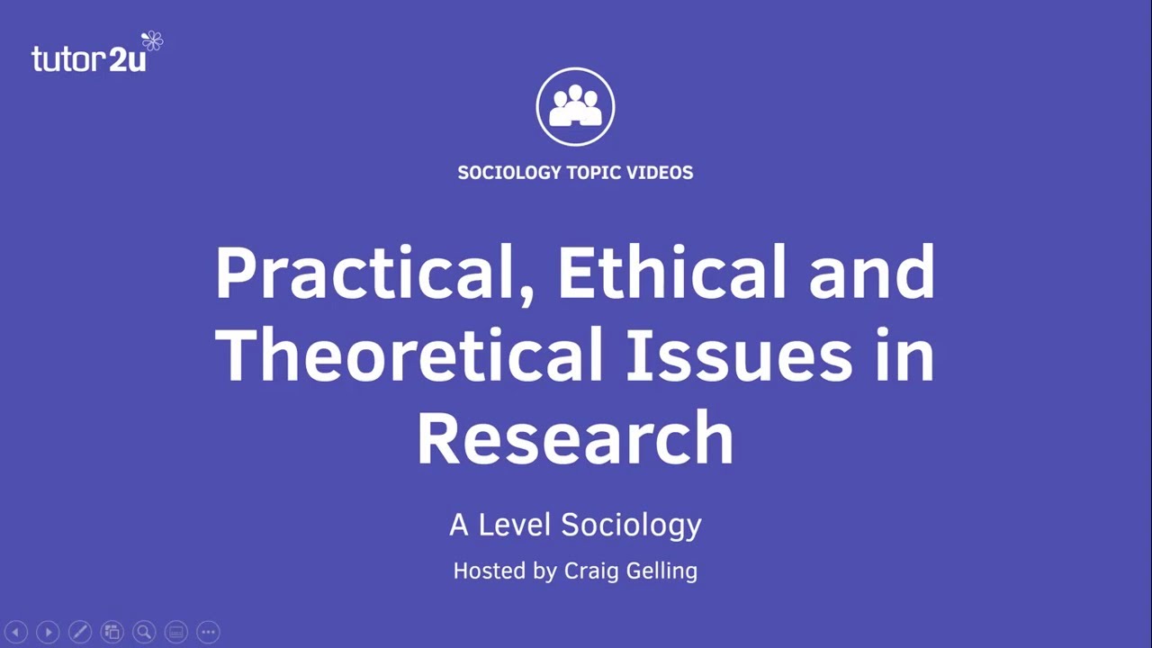 sociology research methods ethical issues
