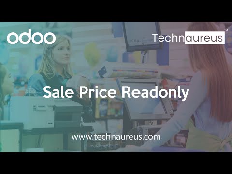 Odoo Sales Price Read Only | Odoo Read Only User