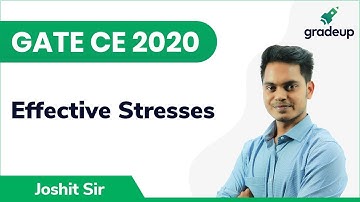 Effective Stresses | GATE CE 2020 | Geotechnical Engg. | Gradeup