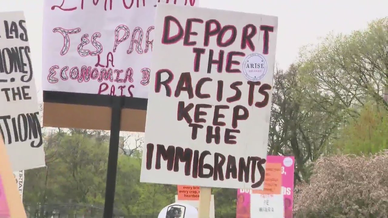 May Day demonstrations held in Chicago and across nation