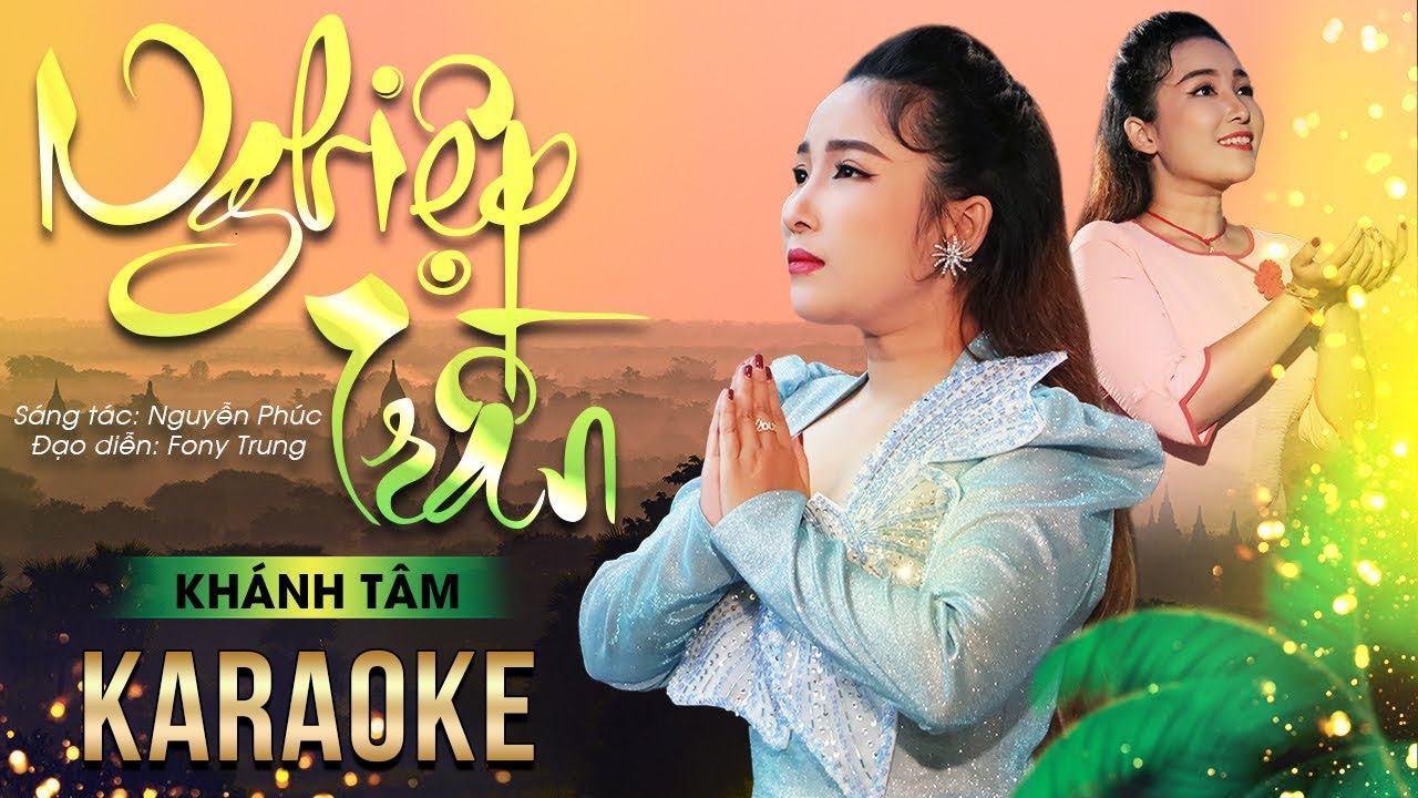[Karaoke] Nghiệp Trần - Khánh Tâm | Tone Nữ Beat Chuẩn