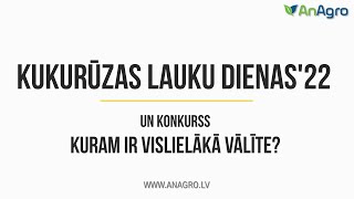 AnAgro Kukuruzas Lauku dienas 2022