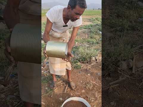 طريقة تصفية السمسم من الشوائب قبل العصر 