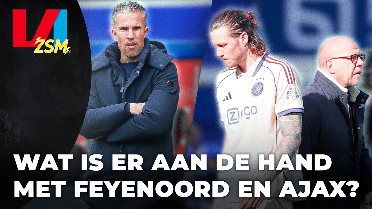 Ajax én Feyenoord STUURLOOS: 'Iedereen heeft een plan, totdat je op je bek geslagen wordt' | VI ZSM