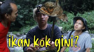 NANGKAP IKAN ASLI PENGHUNI SUNGAI GUNUNG SLAMET | BAKAR LAHH LAPER 