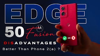 Moto Edge 50 Fusion | Don't Buy ? | Disadvantages | The Tech Stuff #motoedge50fusion