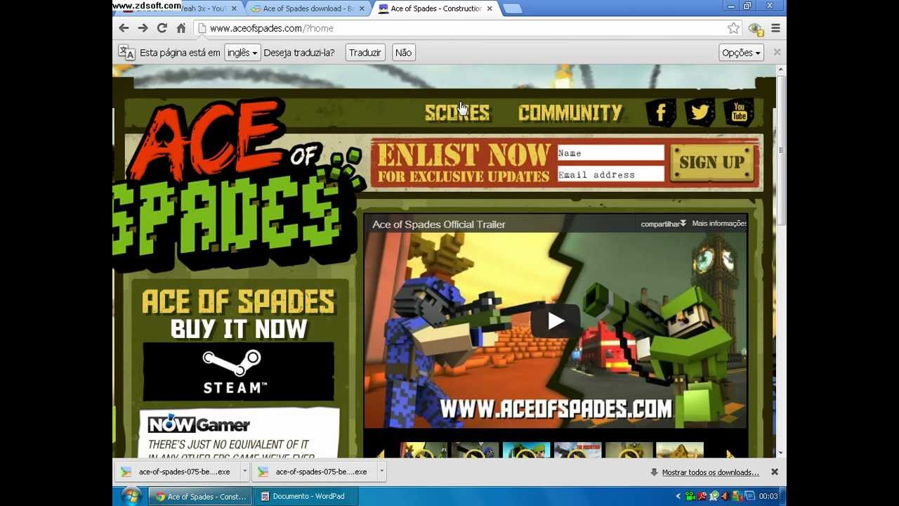 como baixar ace of spades (novo) YouTube