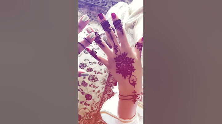 ليلة الحناء باركو ليا 😘😄 كيف جاتكم البنات