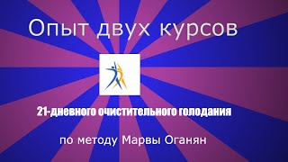 Опыт двух курсов 21-дневного очистительного голодания