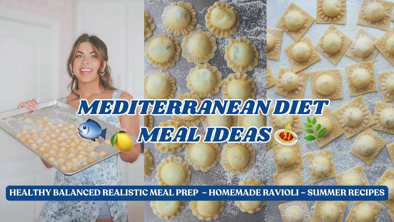 Mediterranean Diet Healthy Balanced Realistic Meal Ideas | Homemade ...
