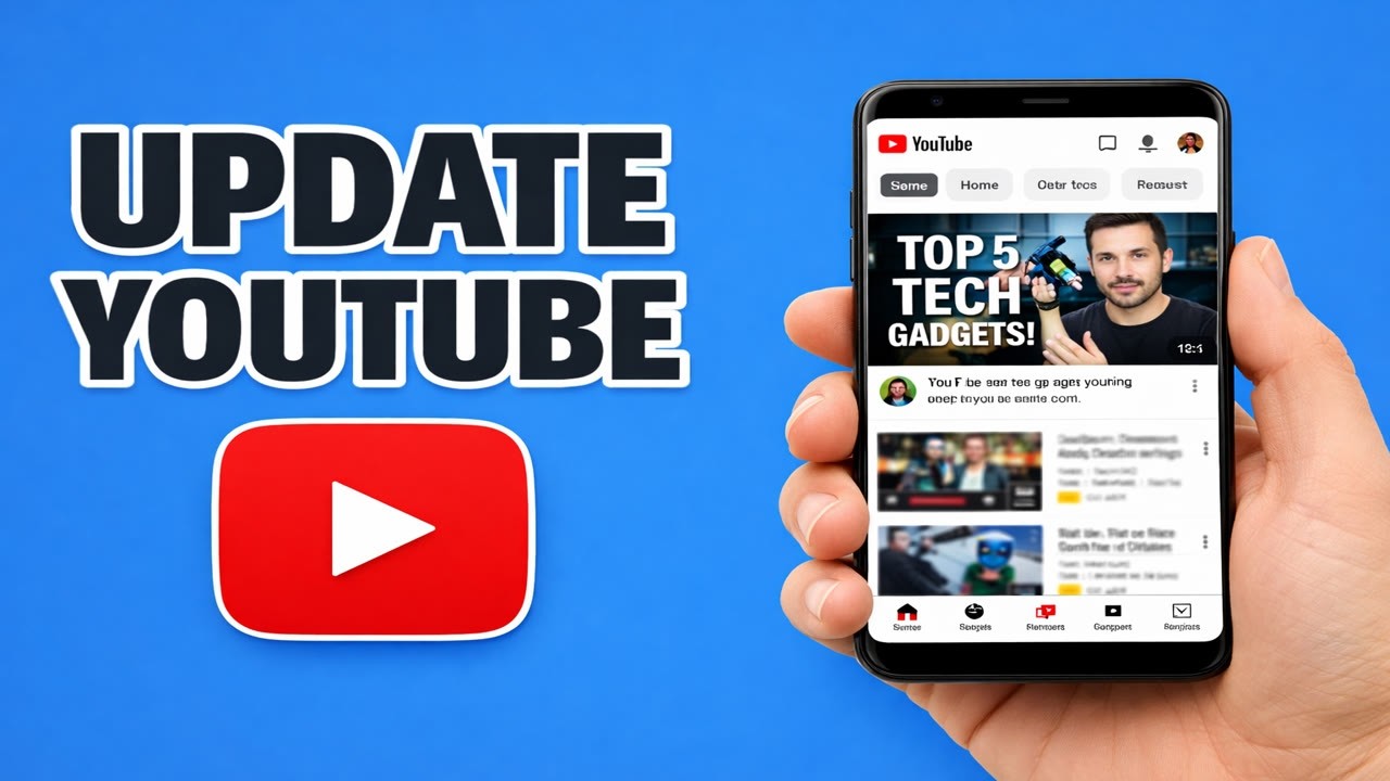 How To Update YouTube App On Android - Step By Step - YouTube