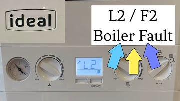 Ideal Logic L2 / F2 Fault Code | Gas Boiler Breakdown | How To Repair A Gas Boiler