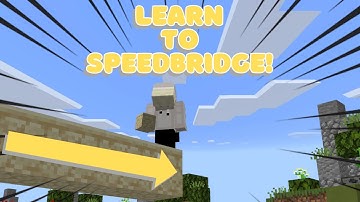 How To Speed Bridge For Beginners In Minecraft