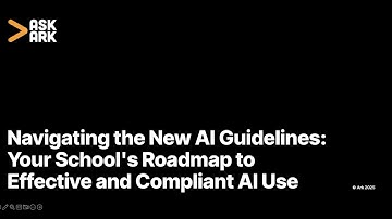 Navigating the New AI Guidelines Your School