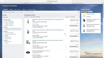 Aanvragen winkelwagen via SAP SRM User Interface Add-on