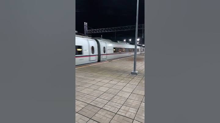 отправление сапсана со станции Бологое #ржд #сапсан #жд #shots #поезд