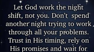 A prayer for night shift guys #foryoupage