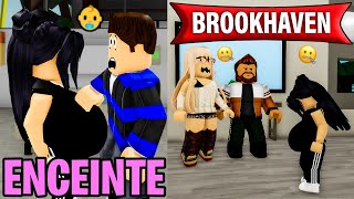 ELLE EST ENCEINTE ???? À 13 ANS ???? | ROBLOX BROOKHAVEN MINI FILM RP