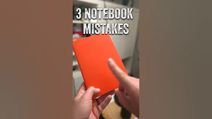 3 Notebook MISTAKES to avoid