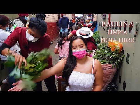 PAULINA , MARKET LIMPIA (Feria Libre Cuenca), SPIRITUAL CLEANSING, MASSAGE, ASMR