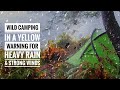 Wild Camping in HEAVY RAIN and STRONG WINDS  | STORMY WEATHER Camp, Scotland