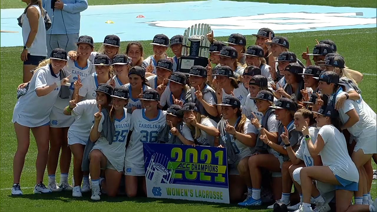UNC Women's Lacrosse Tar Heels Clinch 5thStraight ACC Championship vs