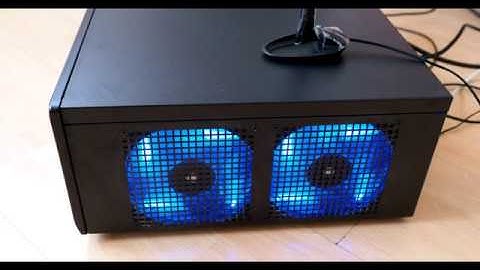 Nvidia Geforce RTX 2080 in a SilverStone GD05 Case