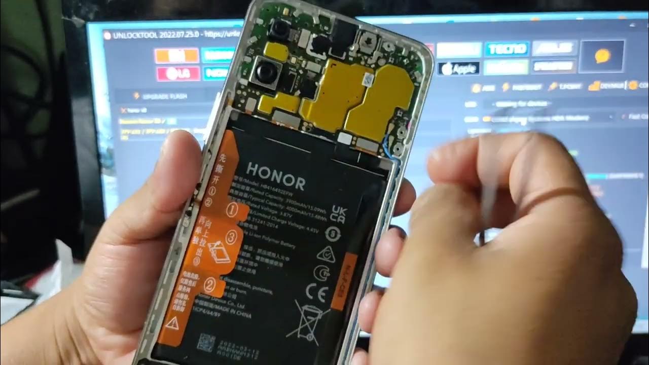 frp+Huawei ID honor x8 unlocktool YouTube