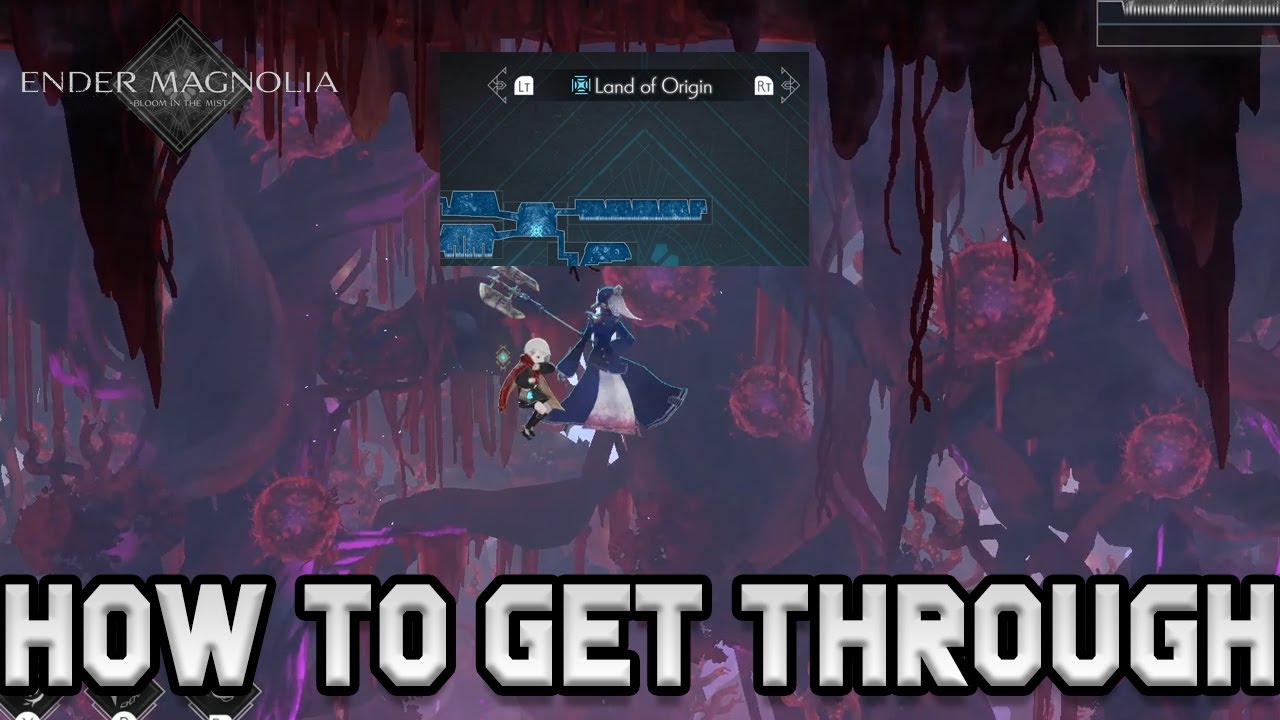 Land of Origin - How to reach the end of the hallway - Ender Magnolia Bloom in the Mist