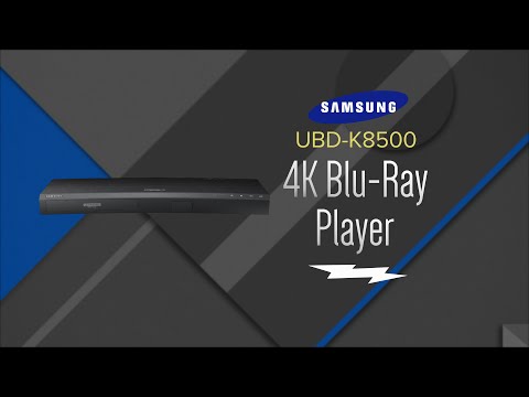 Samsung Black 4K Blu-ray Disc Player UBD-K8500/ZA - Overview 