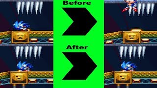 Sonic Mania Fixed Crush Death Hit Box Mod screenshot 4