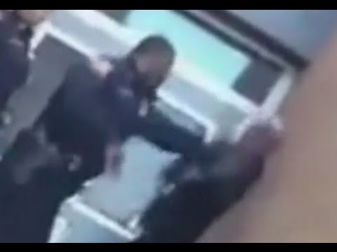 Police Officer CAUGHT Slapping, Kicking Student