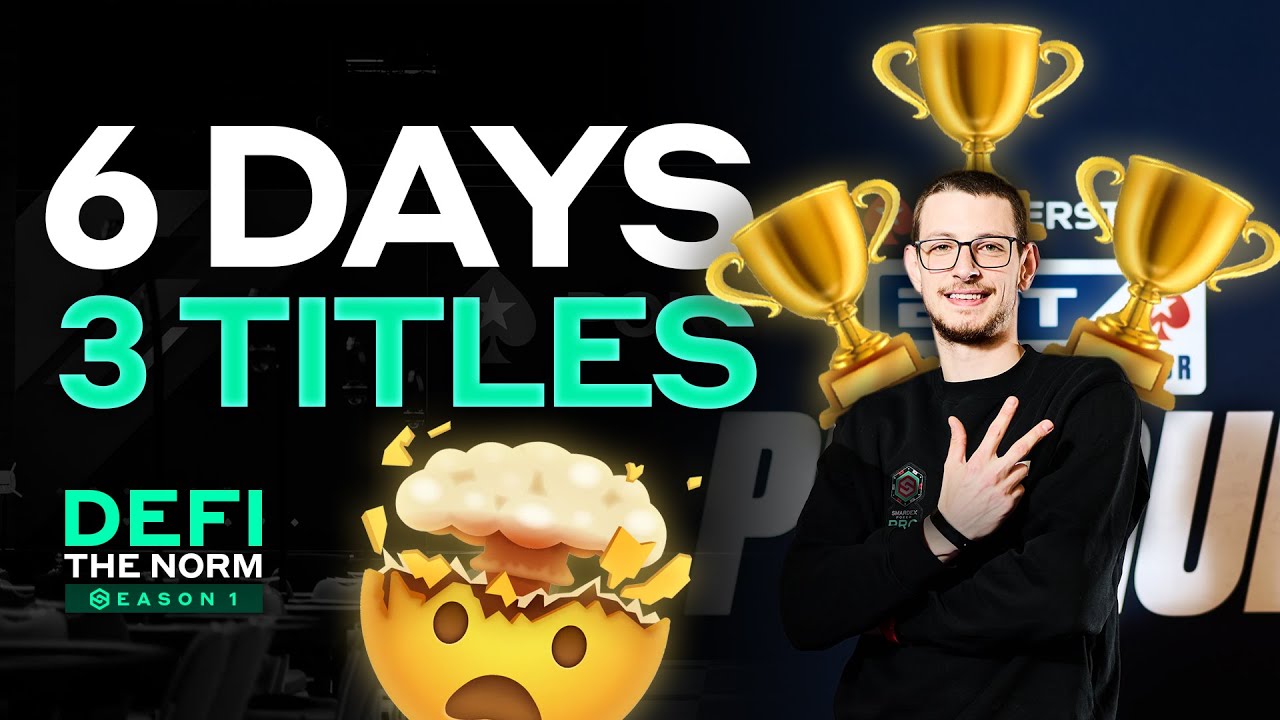 DeFi the Norm: EP #6 - 6 days, 3 titles: The Impossible Streak of Thomas Santerne 🤯