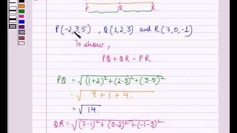 Example:3D Geometry- Prove Points are Collinear