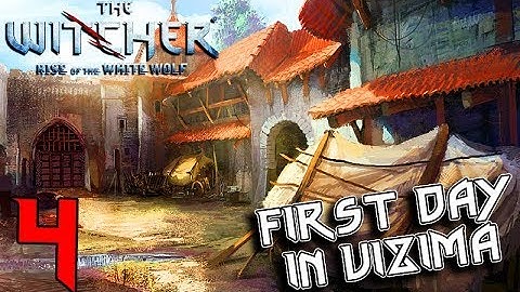 THE WITCHER. Part 4: First Day in Vizima (movie-walkthrough, graphic mods)
