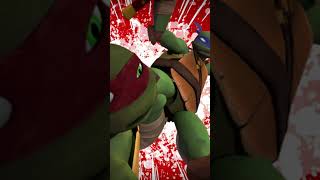 Les Tortues Ninja | Leo vs Raph : combat au dojo ! 🤺 #Shorts