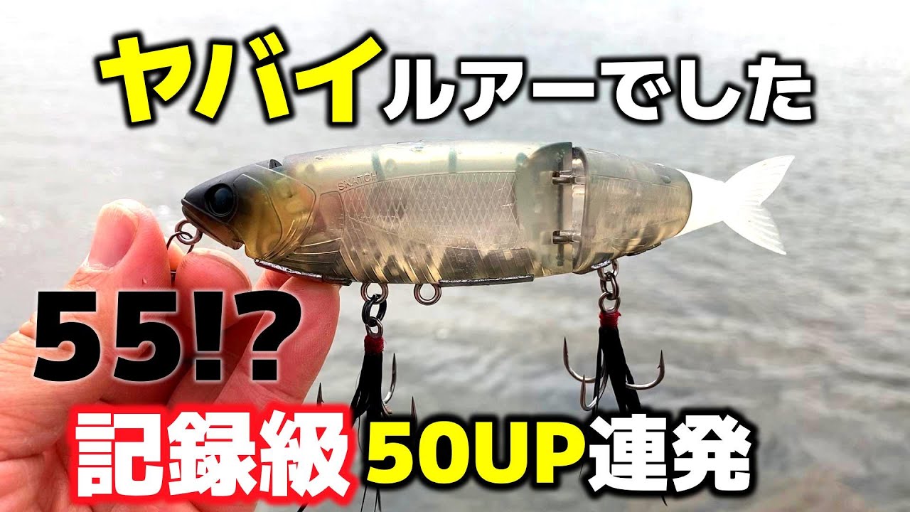 ゆっくり巻くだけで喰ってくる凄いルアー。このビッグベイトの良さ、使い方を説明します【バス釣り】【スモールマウスバス】【BUTZ  スナッチ】
