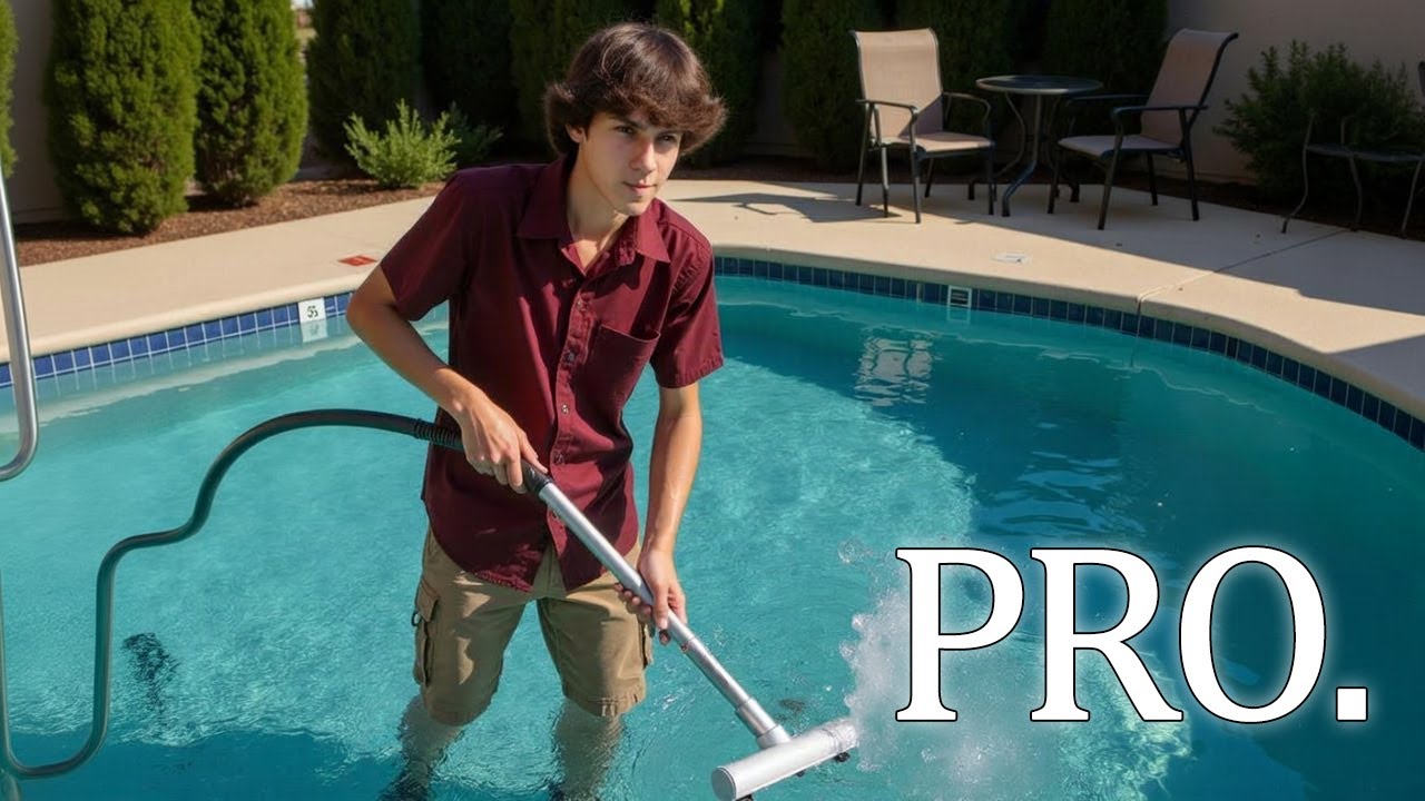 HOW TO CLEAN THE POOL LIKE A PRO - YouTube