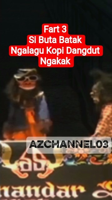 Si Batak Pindah Lagu Kopi Dangdut Ngakak #wayangbobodoran #wayanggolek