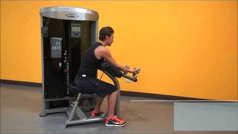 Steelflex MEGA POWER Series Instruction Video-MBC 600 Biceps Curl