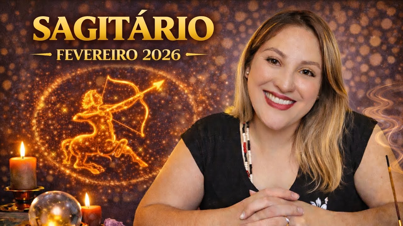 ♐ Sagitário - Tarô Fevereiro 2026 | NOVO CICLO, ALERTA DE DIFICULDADES, ANJO DA CONFIANÇA 