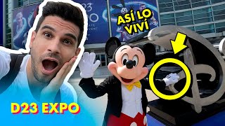 Disney me Lleva a la D23 ⭐️ Así es Por Dentro 🤩