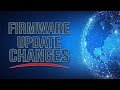 Firmware updates lightning installation and use