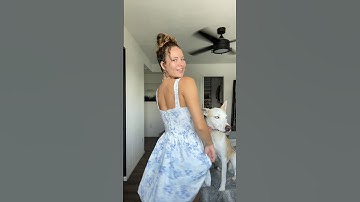This dress is linked in my Amazon storefront and LTK #dress #summerdress #dogshorts #style